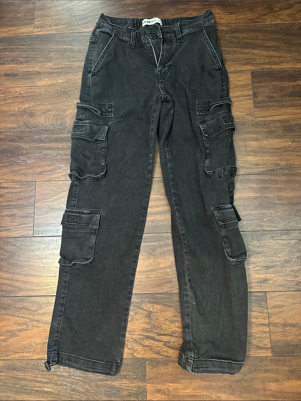 Vintage Black Cargo Pants - Unbranded